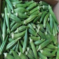 fresh frozen okra