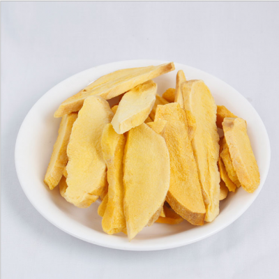 Dehydrated dried fruit in bulk frozen dried mango